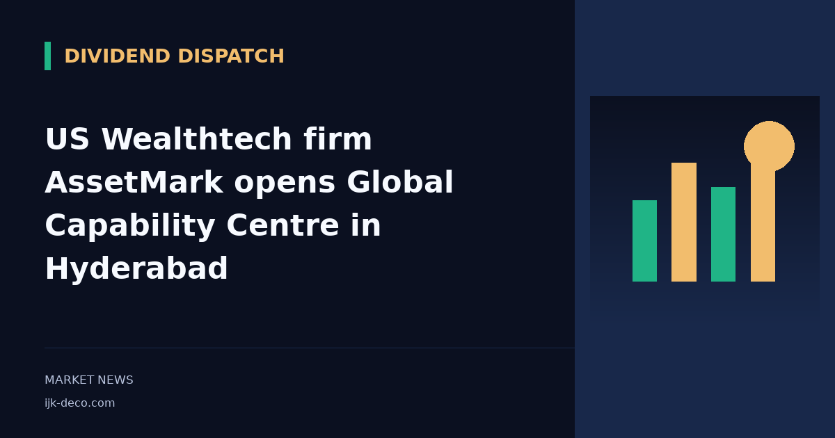 US Wealthtech firm AssetMark opens Global Capability Centre in Hyderabad
