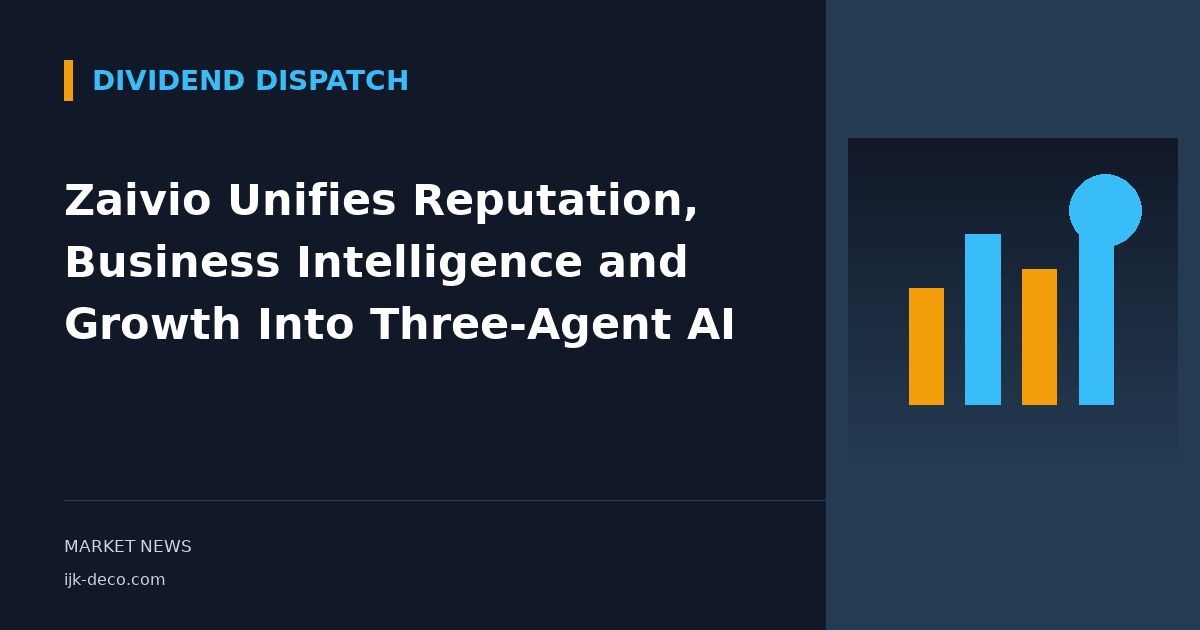 Zaivio Unifies Reputation, Business Intelligence and Growth Into Three-Agent AI